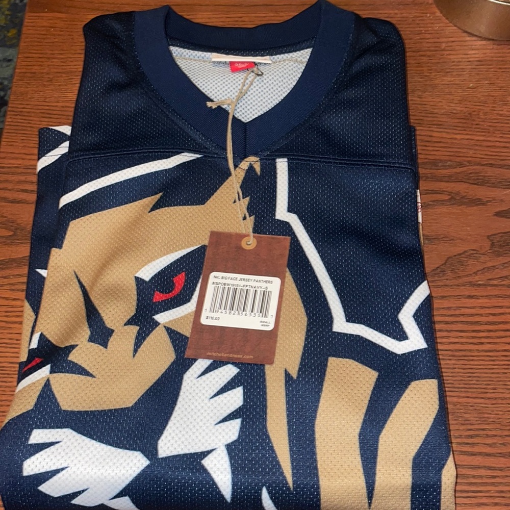 Mitchell & Ness Big Face Jersey Panthers Jersey